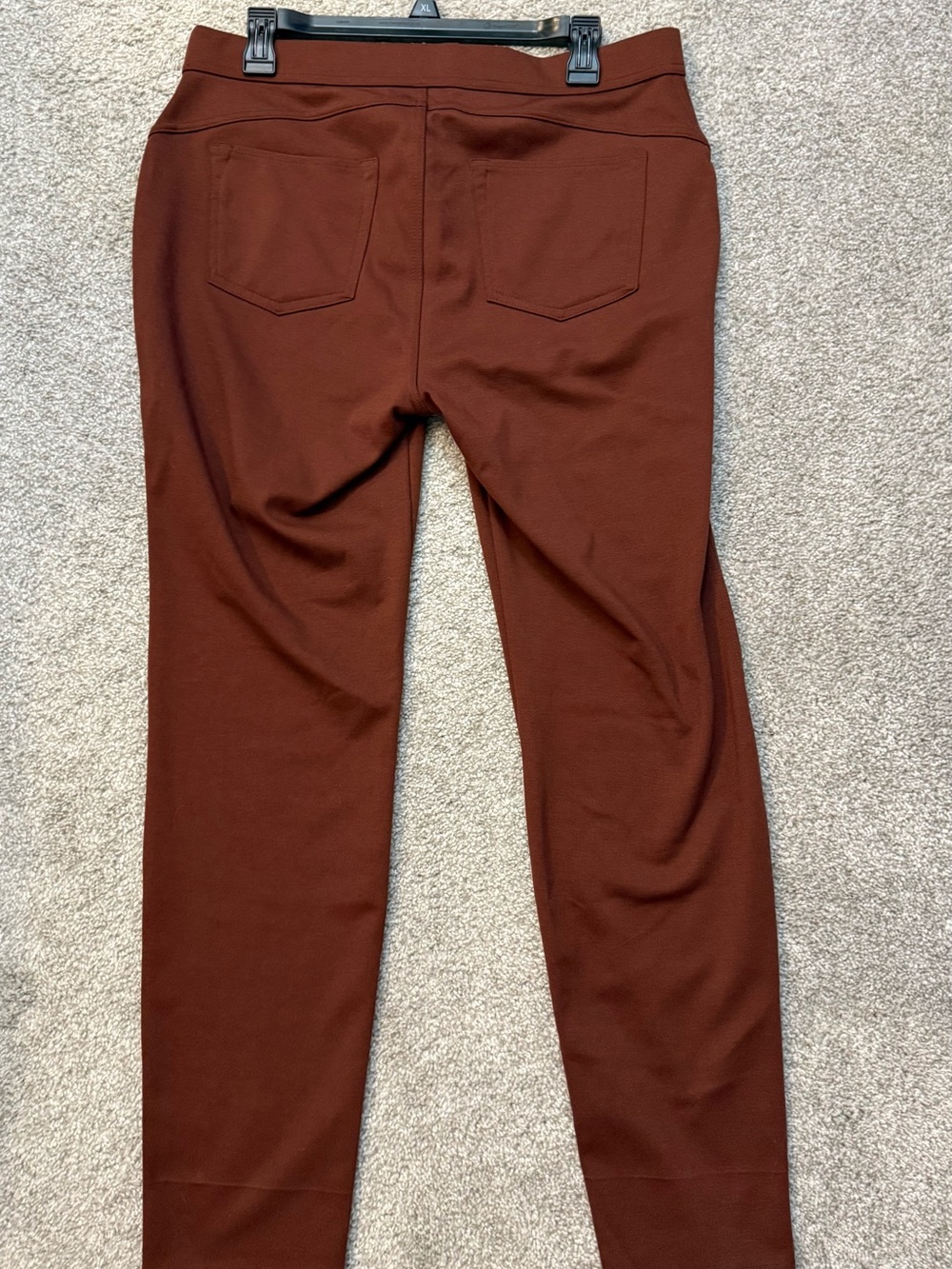 Simply Vera Vera Wang Skinny Pants L Rust
Brown Stretch Work Pants NWOT - Picture 6 of 11